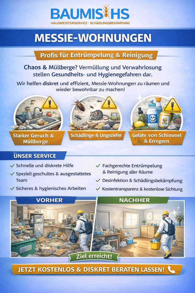 Infografik Messie-Wohnungen